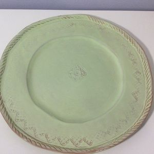 Vietri Bellezza Celadon Dinner Plate 11.5”
